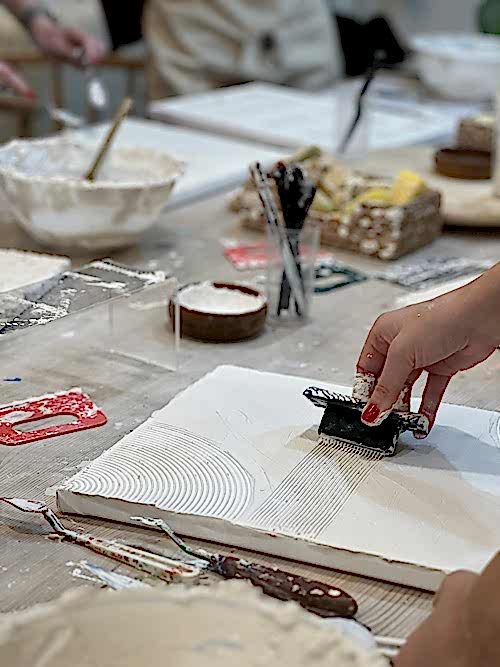 Dokulu Tablo Atölyesi