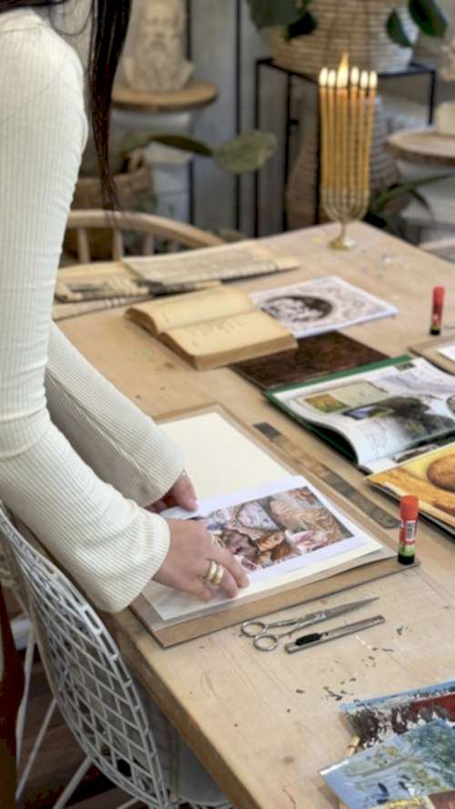 Collage & Drink Workshop