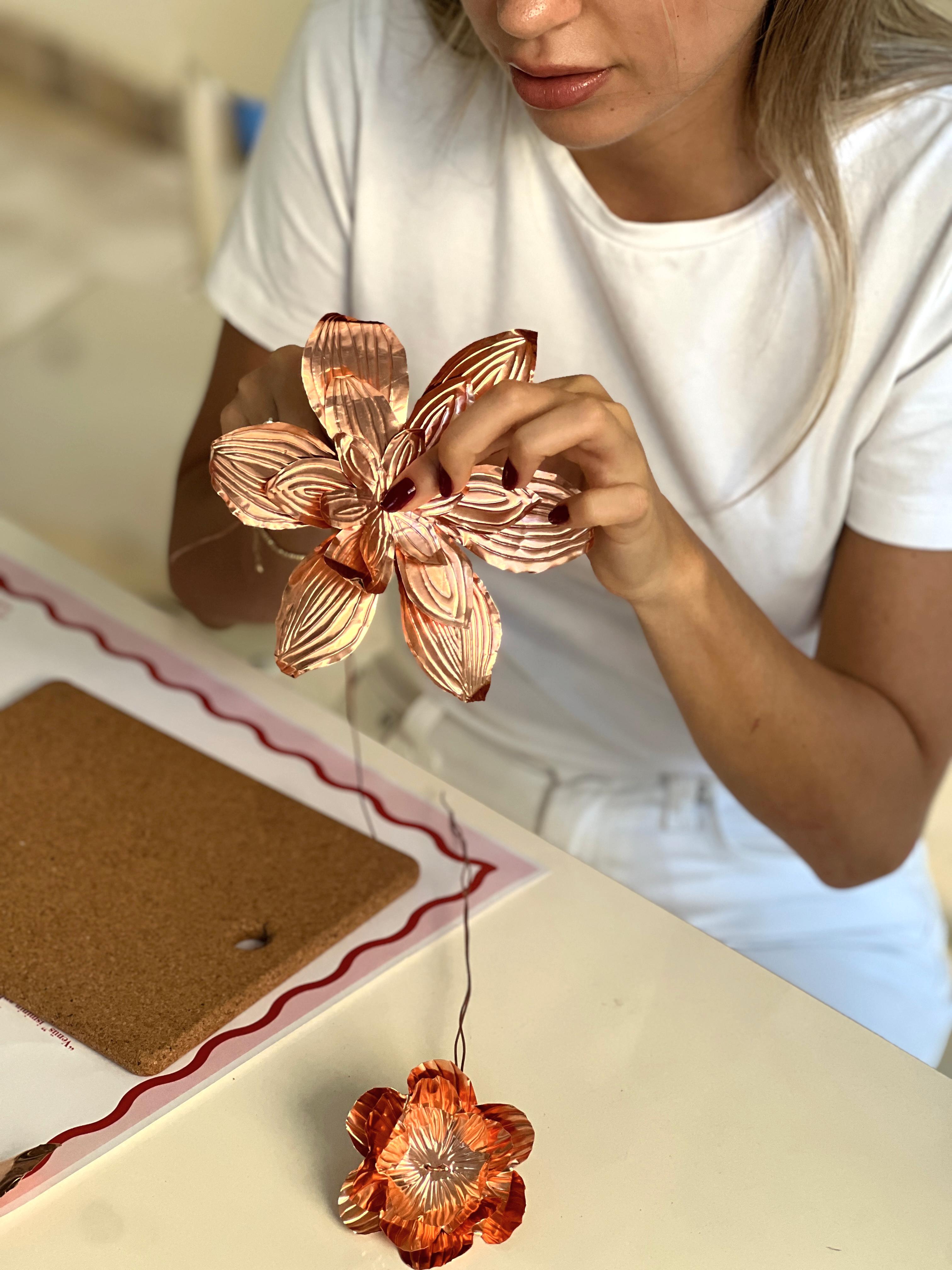 Bakır Çiçek Yapım Atölyesi